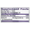 thumbnail image 3 of Natrol Vitamin D3 Wild Cherry - 2000 IU - 90 Mini Tablets, 3 of 9