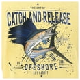thumbnail image 3 of Guy Harvey Menâs Offshore Fish Collection Long Sleeve T-Shirt - Sunshine Medium, 3 of 3