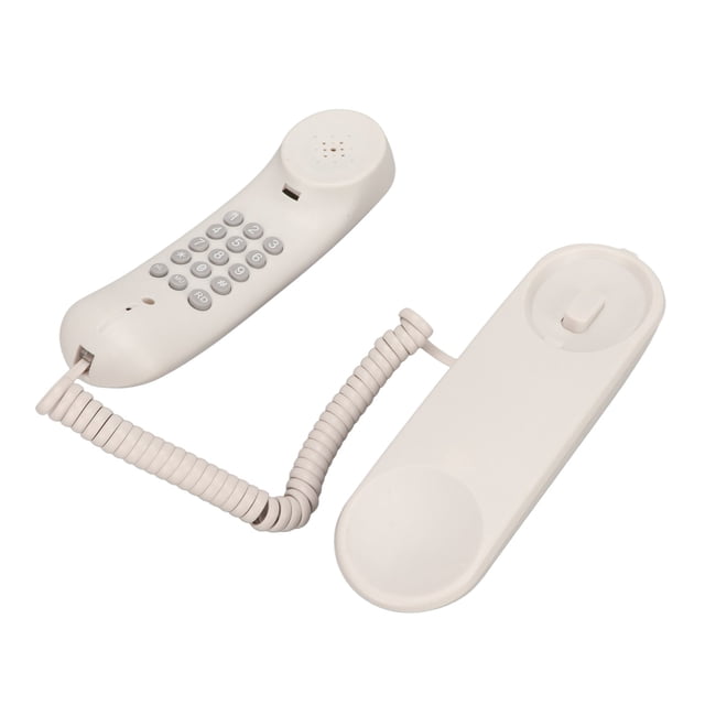 Clear Sound Wall Mounted Telephone,Function Mute Function, Plug and Play, Dual Use, Premium Material for Office Home Hotel