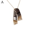 thumbnail image 3 of Necklace 3D Fashion Womens Titanium Steel Scarf Necklace Jewelry, 3 of 8