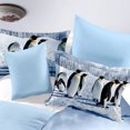 thumbnail image 2 of 3D Animal Penguin Quilt Cover Bedding Duvet Cover Set with Pillow Case(Full), 2 of 4