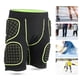 thumbnail image 4 of Pantalones con Almohadilla para la Cadera Jadeshay Unisex Transpirable Anticaída Color Negro Tamaño S M L XL, 4 of 8