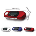 thumbnail image 4 of Mini MP3 Player USB 2.0 Small Flash Drive Multilanguage LCD Music Player with 3.5mm Audio Jack Automatic Shutdown(C), 4 of 5