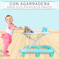 thumbnail image 3 of "Andadera Musical Para Bebé Interactiva Plegable Con Ruedas Color Verde Azul  ", 3 of 5