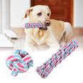 thumbnail image 4 of Juego de juguetes para masticar para cachorros y perros con forma de maíz de color brillante de poliéster, juguetes para la dentición (18 cm), 4 of 8