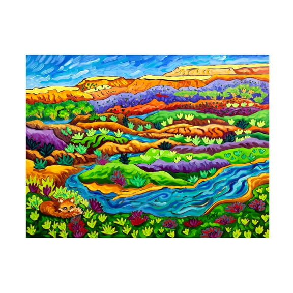 Cathy Carey 'Resting on the Rio' Canvas Art