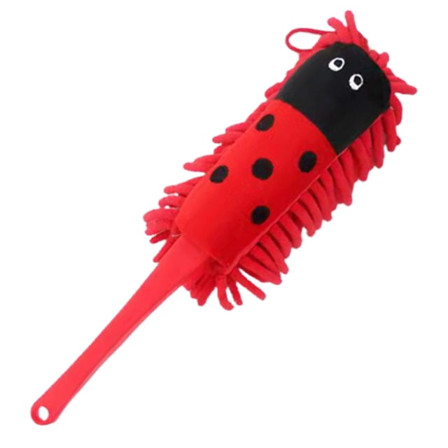 Cepillo suave de microfibra para polvo Plumero perfecl rojo