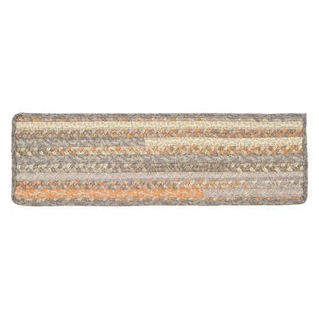 Colonial Mills Print Party Stair Tread - Rectangle - 8 x 28 in. - Set of 13