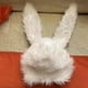 thumbnail image 3 of Sombreros de de peluche, sombreros de disfraz , , para actuaciones en escenario de , Blanco Hugo Sombreros de conejito, 3 of 7