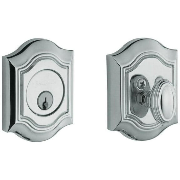 Baldwin 8237260 Bethpage Deadbolt - Polished Chrome
