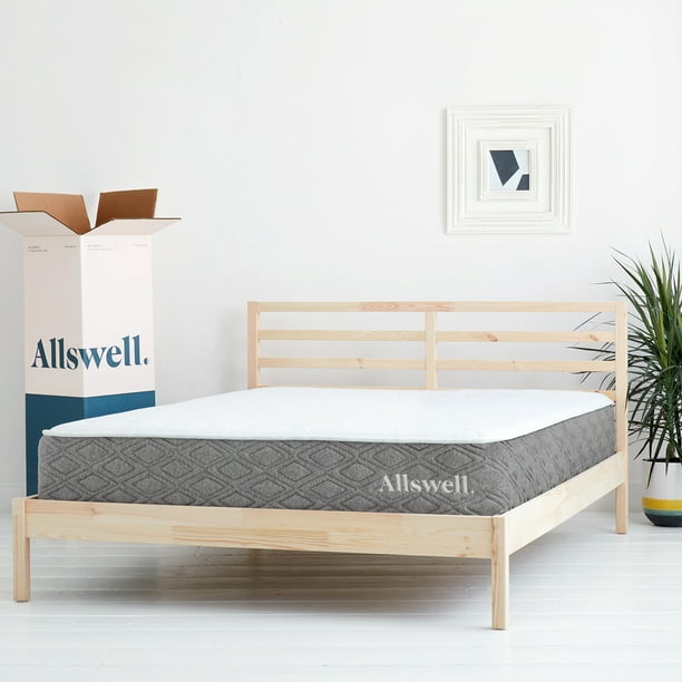 The Allswell Luxe Hybrid 12 Inch Bed In, What Is The Best Bed Base For A Hybrid Mattress