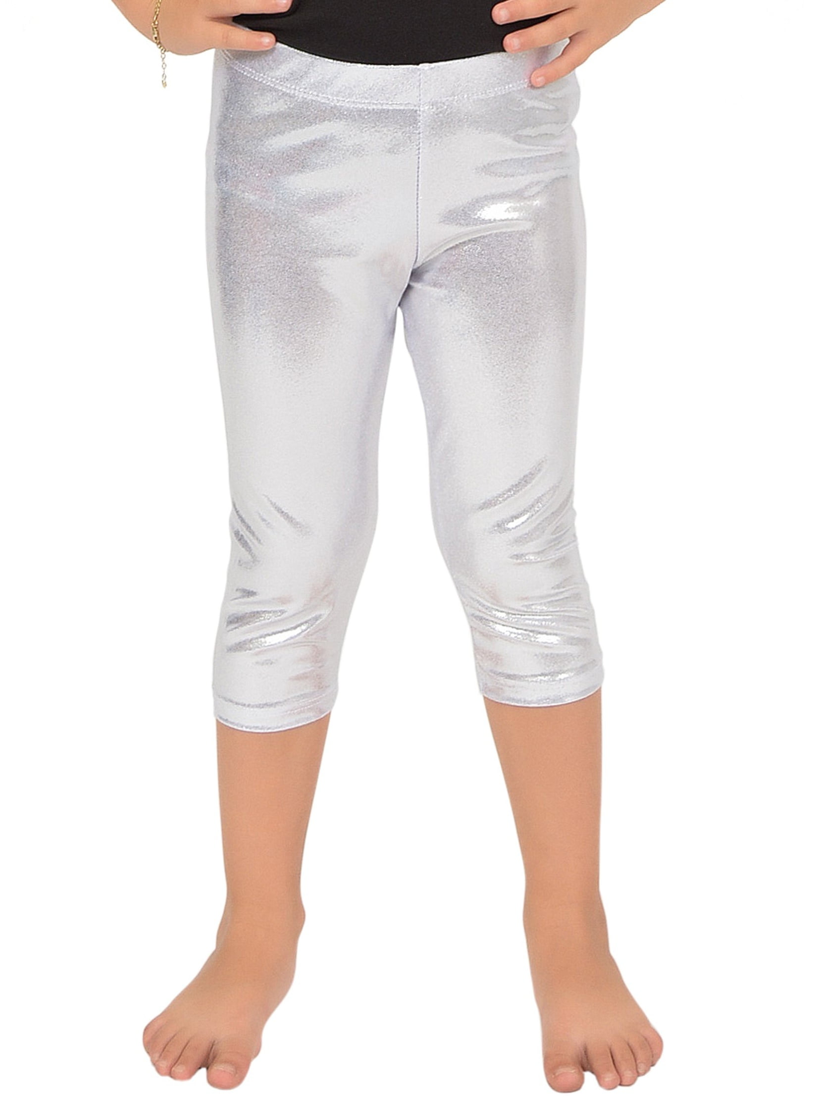 Girl's Metallic Mystique CAPRI Leggings 