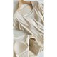 thumbnail image 4 of Pijama de manga corta para mujer, ligero y transpirable, con almohadillas para el pecho, ropa de casa y pijama, blusa de poliéster., 4 of 7