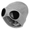 thumbnail image 1 of Bonnet en Tricot Chaud d'hiver, Doublure en Polaire Thermique Coupe-Vent, Ski Randonne, Bonnet de Course, Chapeau de Crne et Souple pour Hommes, Femme, 1 of 5