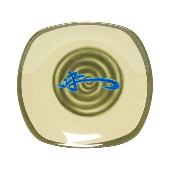 Excellante Wei Melamine Dinnerware Collection 6" x 5 1/2" Oblong Platter, Comes in Dozen