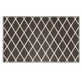 thumbnail image 1 of Skid-Resistant Carpet Indoor Area Rug Floor Mat – Diamond Trellis Lattice – Misty Gray & Linen White – 3 Ft. X 5 Ft., 1 of 6