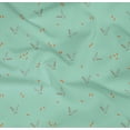 thumbnail image 4 of oneOone Organic Cotton Poplin Twill Fabric Carrot & Rabbit Face Animal Printed Craft Fabric BTY 42 Inch Wide, 4 of 4
