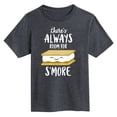 thumbnail image 2 of Instant Message - There's Always Room For Smore -YOUTH SHORT SLEEVE TEE-L, 2 of 6