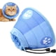 thumbnail image 1 of Collar isabelino anti-mordeduras para gatos, collar protector para perros, gatos y cachorros, protector ajustable para el cuello contra lesiones en gatos, perros y conejos., 1 of 5