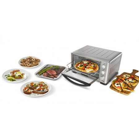Cuisinart - 6-Slice Toaster Oven with Broiler - Stainless Steel