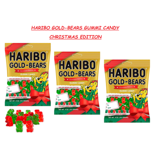  Haribo Gummi Candy, Roulette .87 oz. Roll, (Pack of 36) :  Gummy Candy : Grocery & Gourmet Food