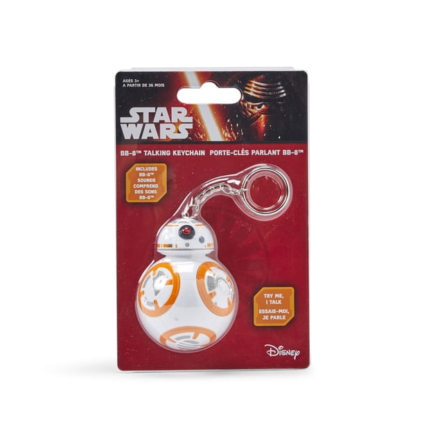 Official Star Wars BB-8 LED Light & Sound Keychain - Perfect