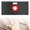 thumbnail image 4 of relayinert Router Table Insert Plate Wood Tool Scale Plate Rectangular Wood with Router, 4 of 5
