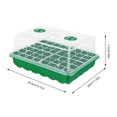 thumbnail image 5 of 1pc 48 Agujeros Semilla Starter La Planta Cultiva Caja Con Domo Humedad () Verde, 5 of 5