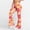 A Pink, variant on ITSAME Womens Flare Yoga Pants, Stretchy High Waist Floral Print Fashion Athletic Leggings Pink Size L