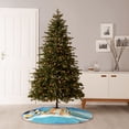 thumbnail image 4 of Lsque Bluey Print Christmas Tree Skirt with Ties and Velcro,Xmas Holiday Decorations, Adjustable Tree Skirt-48", 4 of 6