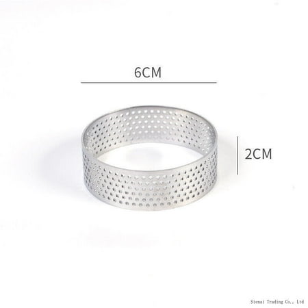 

Round Stainless Steel Cake Mold Mousse Cake Tart Ring Circle Mold Baking Tool