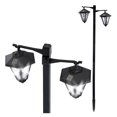 thumbnail image 3 of Luces solares para exteriores, iluminación LED solar para jardín, juego de 1 lámpara para pasarelas y patios con encendido y apagado automático, impermeables y de anochecer a amanecer para, 3 of 8