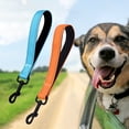 thumbnail image 6 of Frogued 12 Inches Short Dog Leash Heavy Duty Traffic Leashes with Carabiner Clip Reflective Nylon Dog Lead with Padded Handle for Large Medium Dogs (Grass Green), 6 of 13
