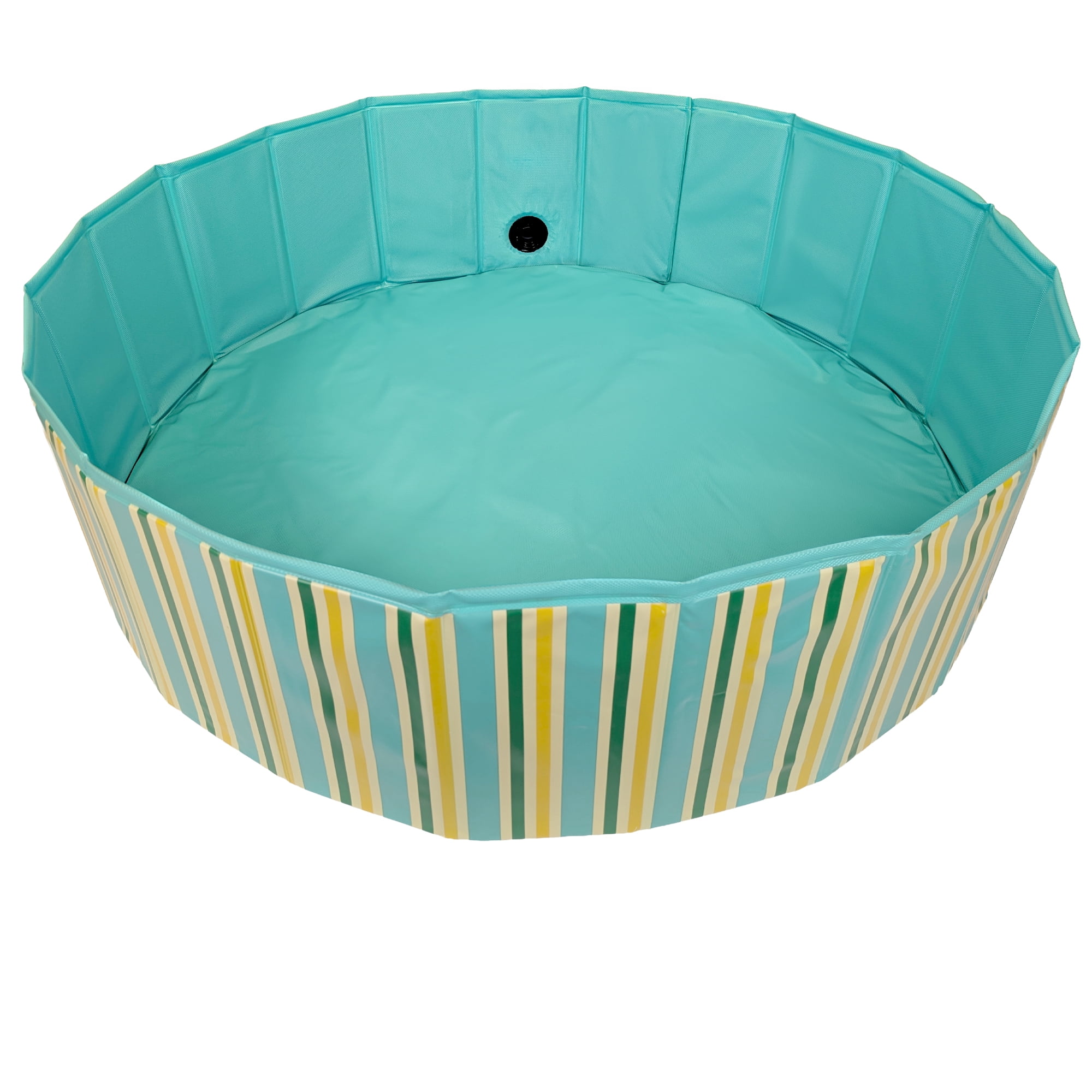 Vibrant Life Round Collapsible Pet Pool, 39"
