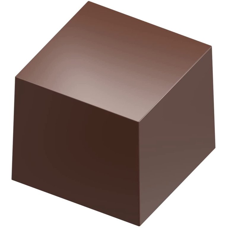 Chocolate World CW1000L42 Magnetic Polycarbonate Square Chocolate M