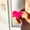 Hot Pink, variant on Heart-Shaped Plush Pillow - Ultra Soft Fleece Cushion For Girls' Room Decor - Machine Washable, Cream Color,Plush Bedroom Decor,Soft Fleece Cushion ,Cute Sleep Pillow