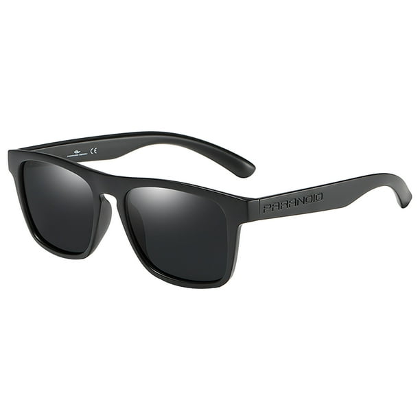 Mikilon Men's And Women's Sports Riding Sunglasses Hd Polarized Driving Sunglasses Black
