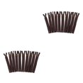 thumbnail image 3 of ZheElen 10 Pcs Fermeture Éclair en Résine à Bobine Extrémité Fermée pour Fournitures de Couture Marron 18x3cm 2Ensemble, 3 of 6