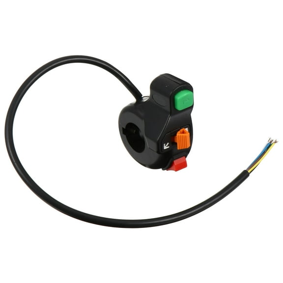 FUEENIRVA motorcycle switches 3-in-1 Motorcycle Combination Switch Black ABS for Scooters 1Pcs