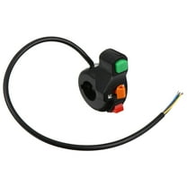 FUEENIRVA motorcycle switches 3-in-1 Motorcycle Combination Switch Black ABS for Scooters 1Pcs