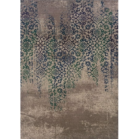 Sphinx Kaleidoscope Area Rug 504D5 Grey Washed Antiqued 4  x 5  9  Rectangle Manufacturer: Sphinx RugsCollection: Kaleidoscope RugsStyle:Kaleidoscope: 504D5 GreySpecs: 100% PolypropyleneOrigin: Made in EgyptKaleidoscope from Sphinx by Oriental Weavers is a new collection of area rugs featuring a bright 65 color pallete per rug. Tradional designs meet contemporary colors of vibrant sunshine yellow  tangerine  hot pink  bright poppy  ultramarine blue  citron  and charteuse. Machine made of durable and stain resistant Polypropylene in Egypt  these rugs are layered with texture and color. If you are looking for a little playful drama  these rugs will transform any room from ordinary to breath-taking!