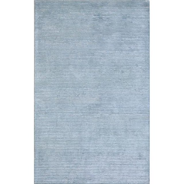 Pasargad Home pvny-12 10X14 10 x 14 ft. Edgy Collection Silk & Wool Area Rug, Blue