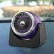 thumbnail image 4 of Ventilador de calentador de coche de 12V Interruptor eléctrico de un botón 140W Calentador interior Ventilador Desempañador Se la la adaptaciónción para parabrisas Púrpura Yotijar Ventilador de calefacción de coche eléctrico, 4 of 6