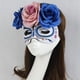 thumbnail image 2 of Señoras Halloween mexicano de Festival de de azúcar con rosa Baoblaze máscara del partido de ojos, 2 of 7