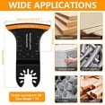 thumbnail image 3 of MesaSe 10Pcs High Carbon Steel Oscillating Saw Blade 2-5/8inch Multifunctional Oscillating Multitool Blades Set, 3 of 9