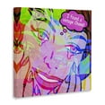 thumbnail image 4 of Stupell Industries Pop Style Fashionista Abstract Painting Wrapped Canvas Art Print Wall Art, 17 x 17, 4 of 8