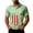 AB48 Light Green, variant on Bainana Summer Shirts For Mens 4Th Of July Graphic Shirt Short Sleeve Button Down Independence Day Loose Tees Size L Army Green