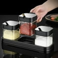 thumbnail image 2 of MesaSe Glass Storage Jars Spice Containers Set with Stainless Steel Lids and Spoons for Sugar Serving Salt Coffee Tea, 2 of 8