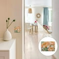 thumbnail image 7 of Yayeee Toggle Light Switch Wall Plate 3-Gang 6.37"x4.48" Decorative Outlet Cover, Abstract Floral Art, 7 of 7