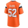 thumbnail image 3 of Men's Nike Jonah Elliss  Orange Denver Broncos Team Game Jersey, 3 of 6